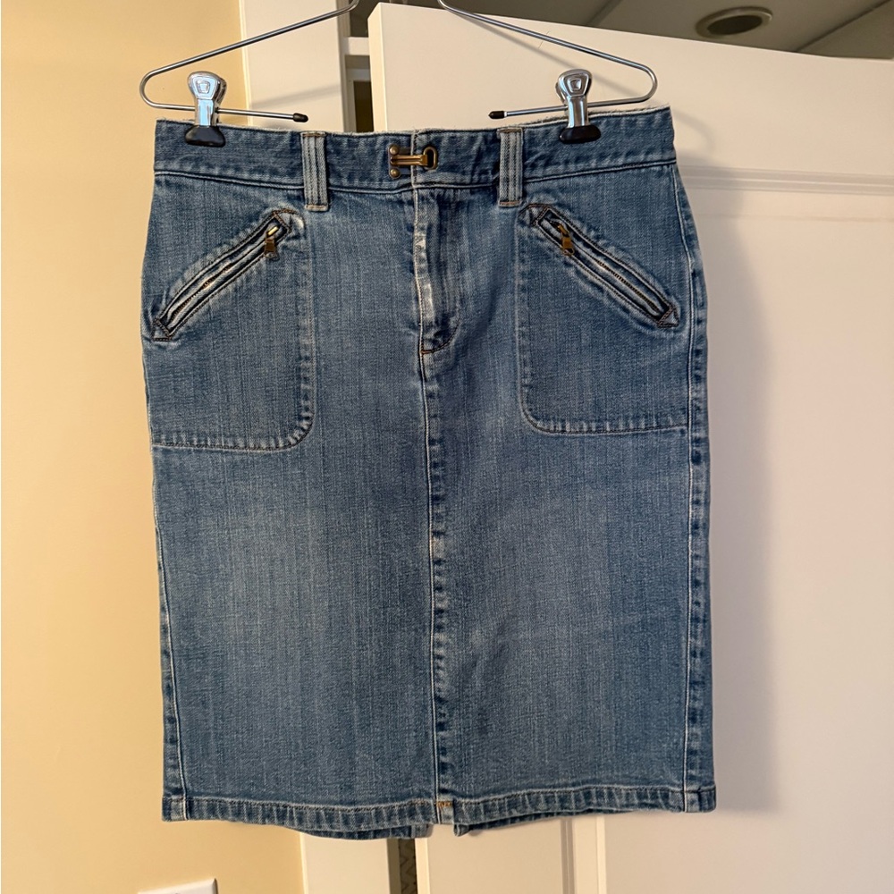LRL Lauren Ralph Lauren Jeans Denim Skirt